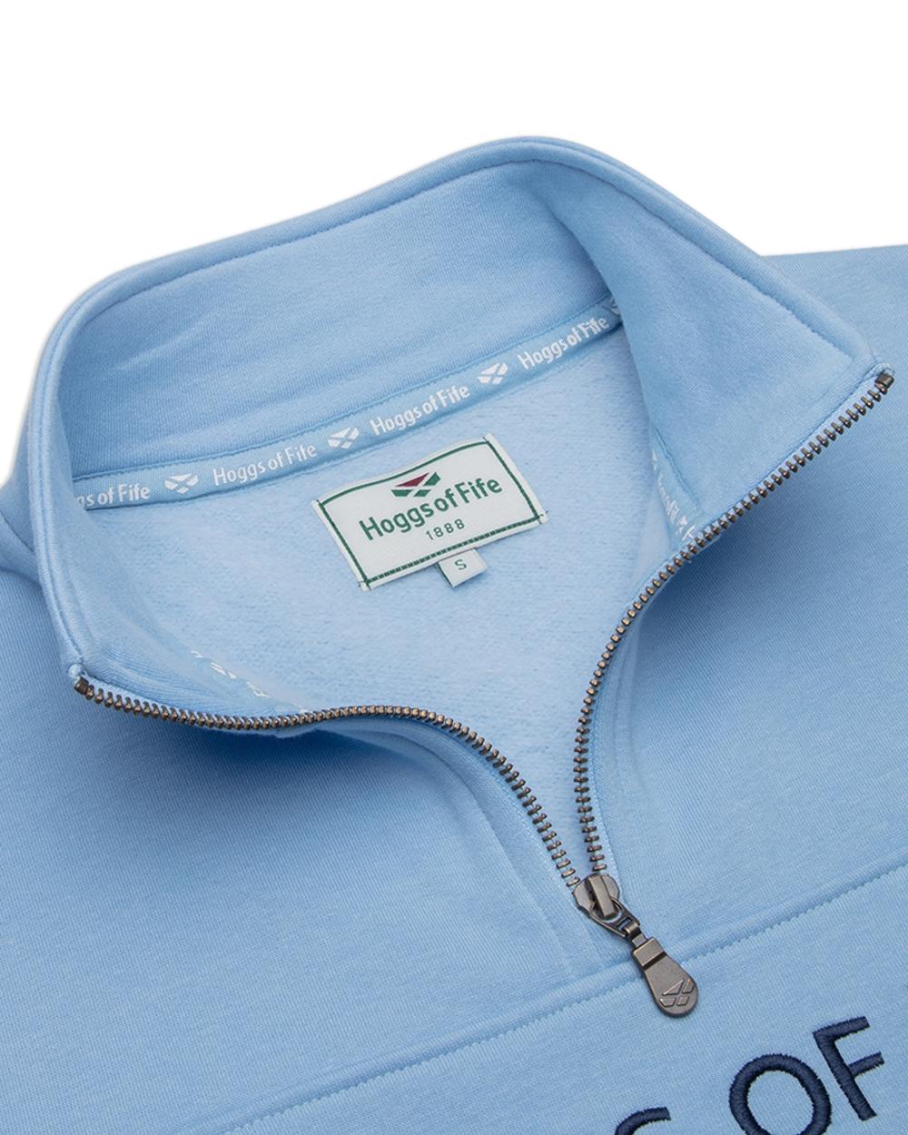 Hoggs of Fife Dumfries 1888 Womens Quarter Zip Sweatshirt - Image 10