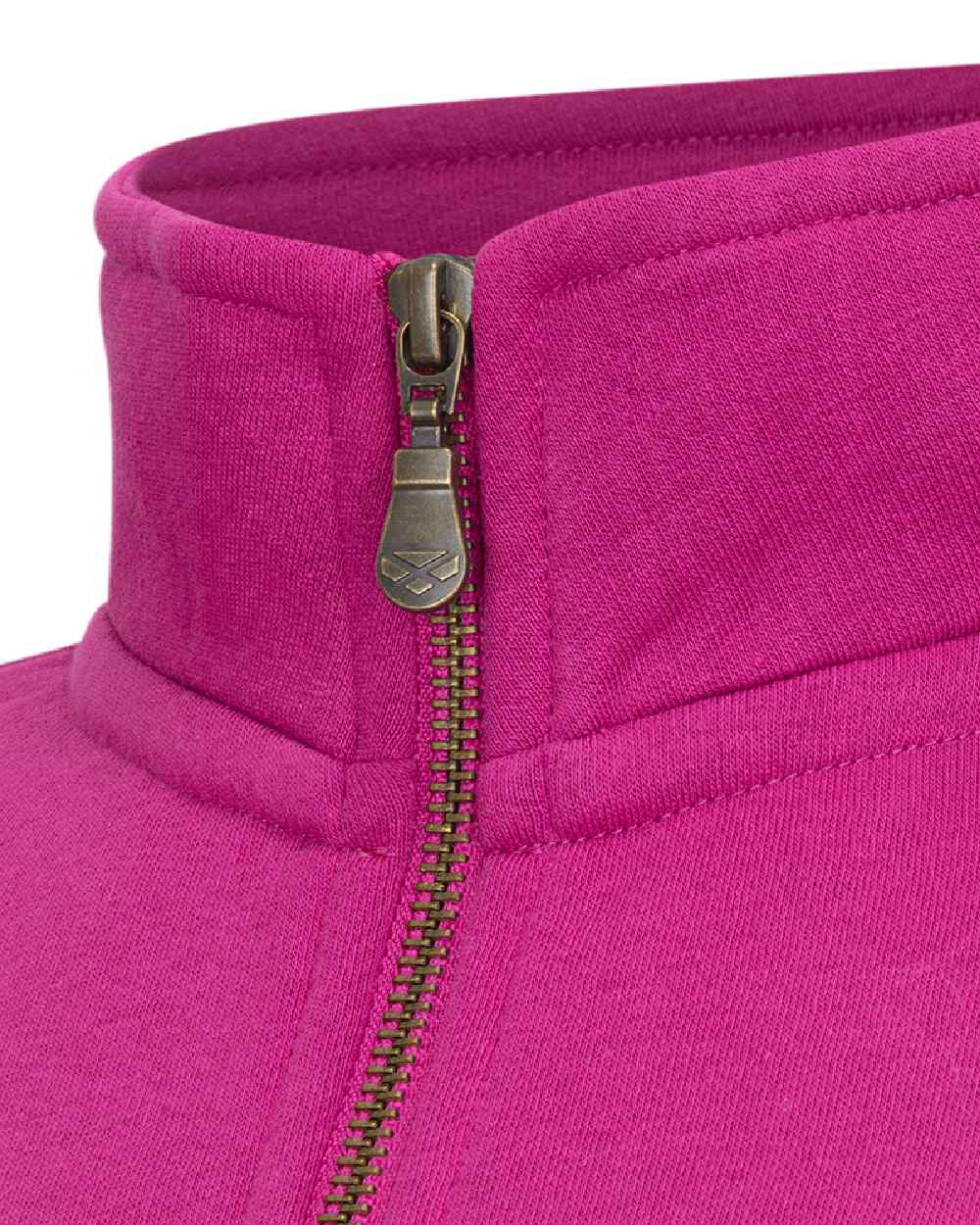 Hoggs of Fife Dumfries 1888 Womens Quarter Zip Sweatshirt - Image 21