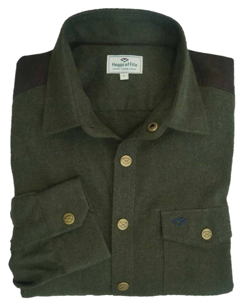 Hoggs of Fife Dunvegan Flannel Shirt - Image 12