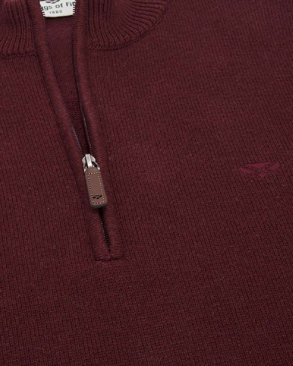 Hoggs of Fife Falkirk Quarter Zip Pullover - Image 5