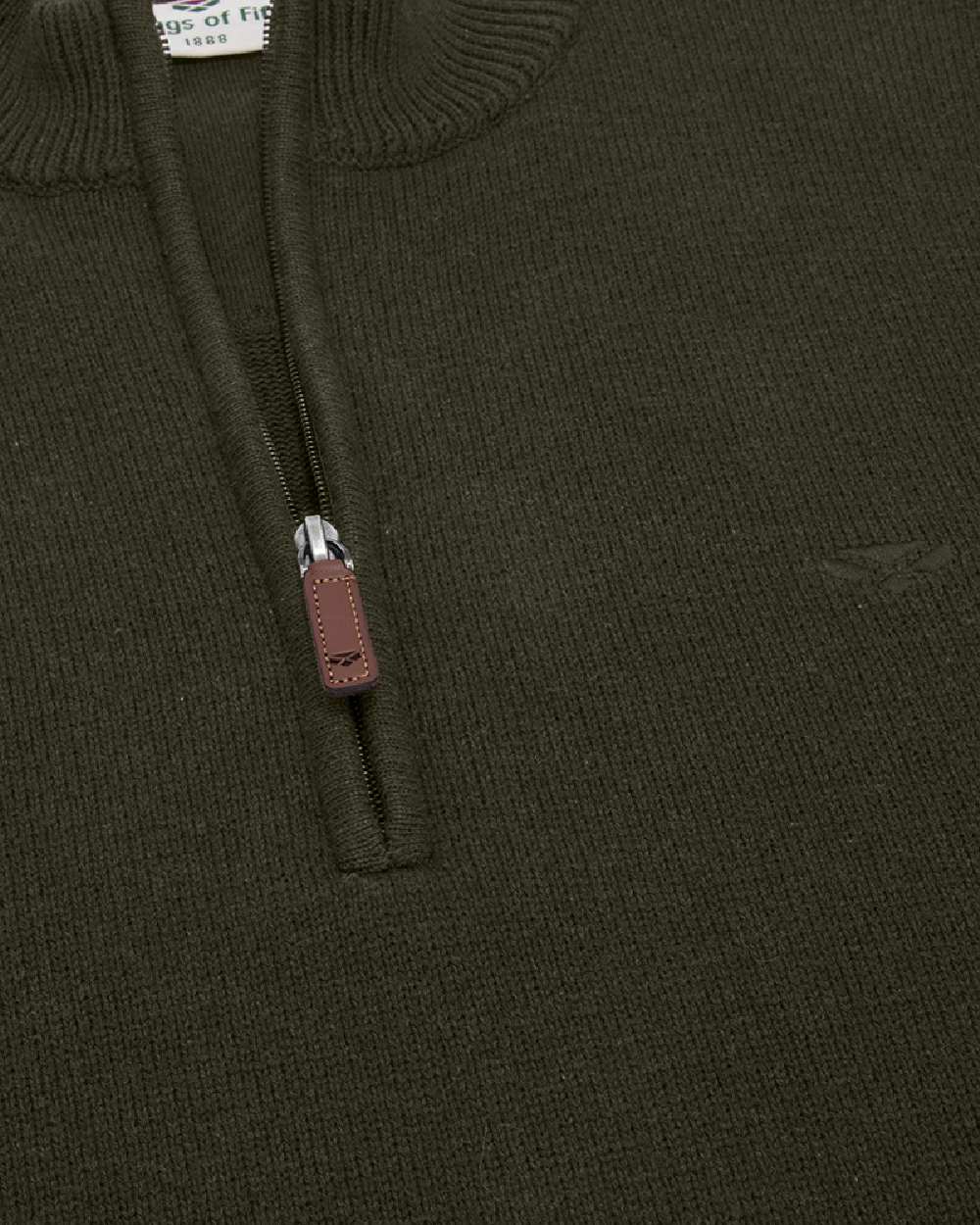 Hoggs of Fife Falkirk Quarter Zip Pullover - Image 8