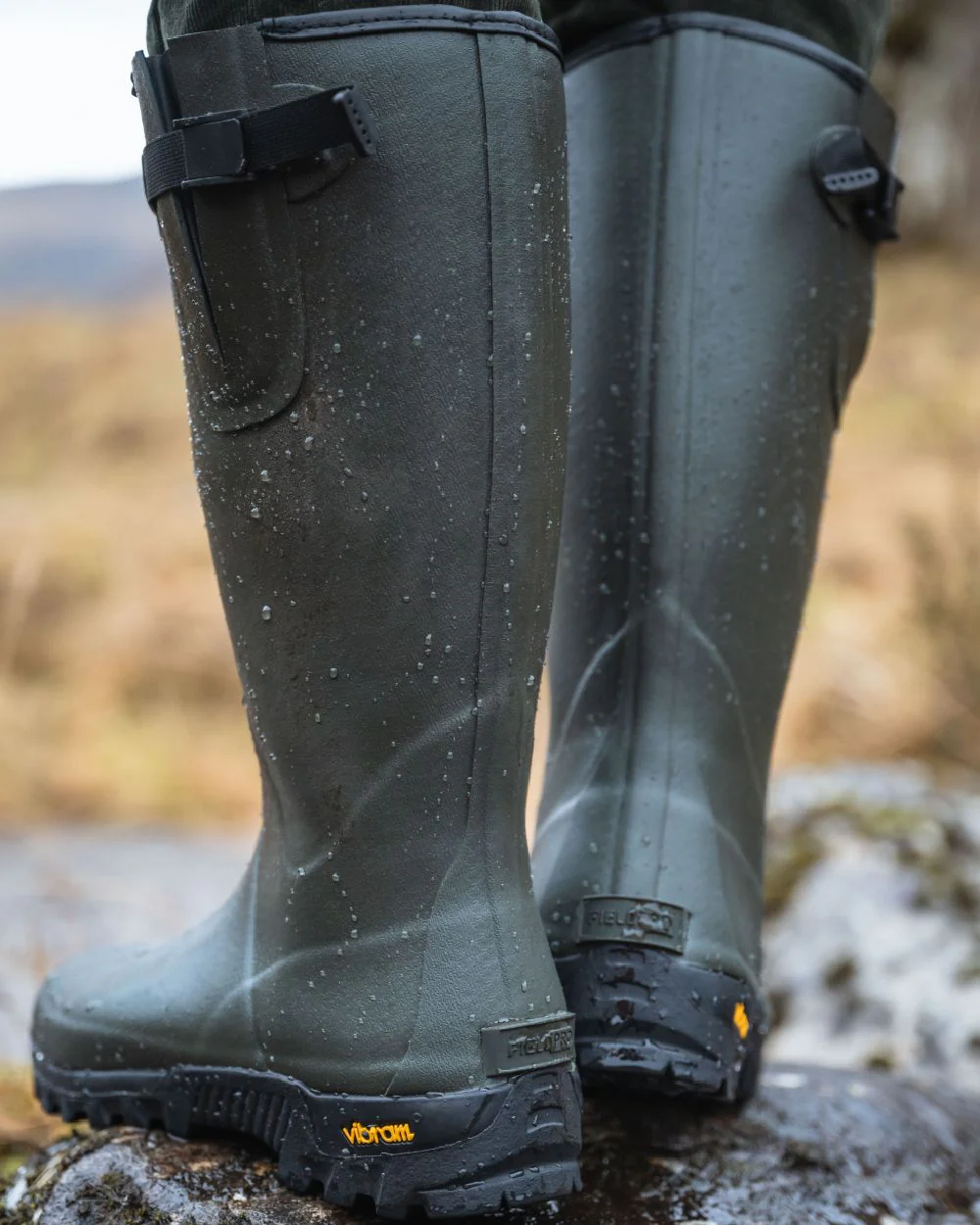 Hoggs of Fife Field Sport Neoprene Lined Wellingtons - Image 3