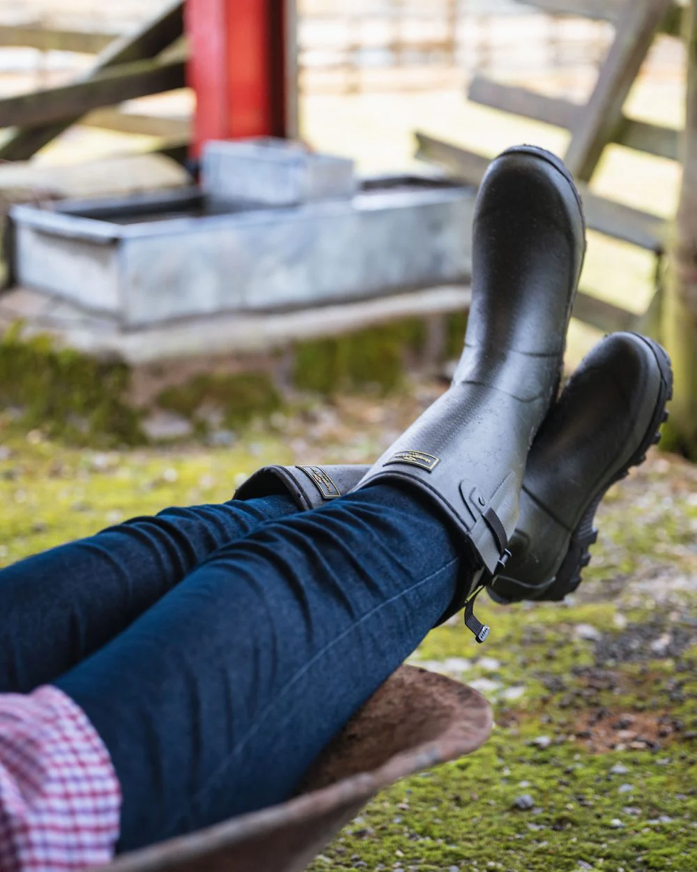 Hoggs of Fife Field Sport Neoprene Lined Wellingtons - Image 5