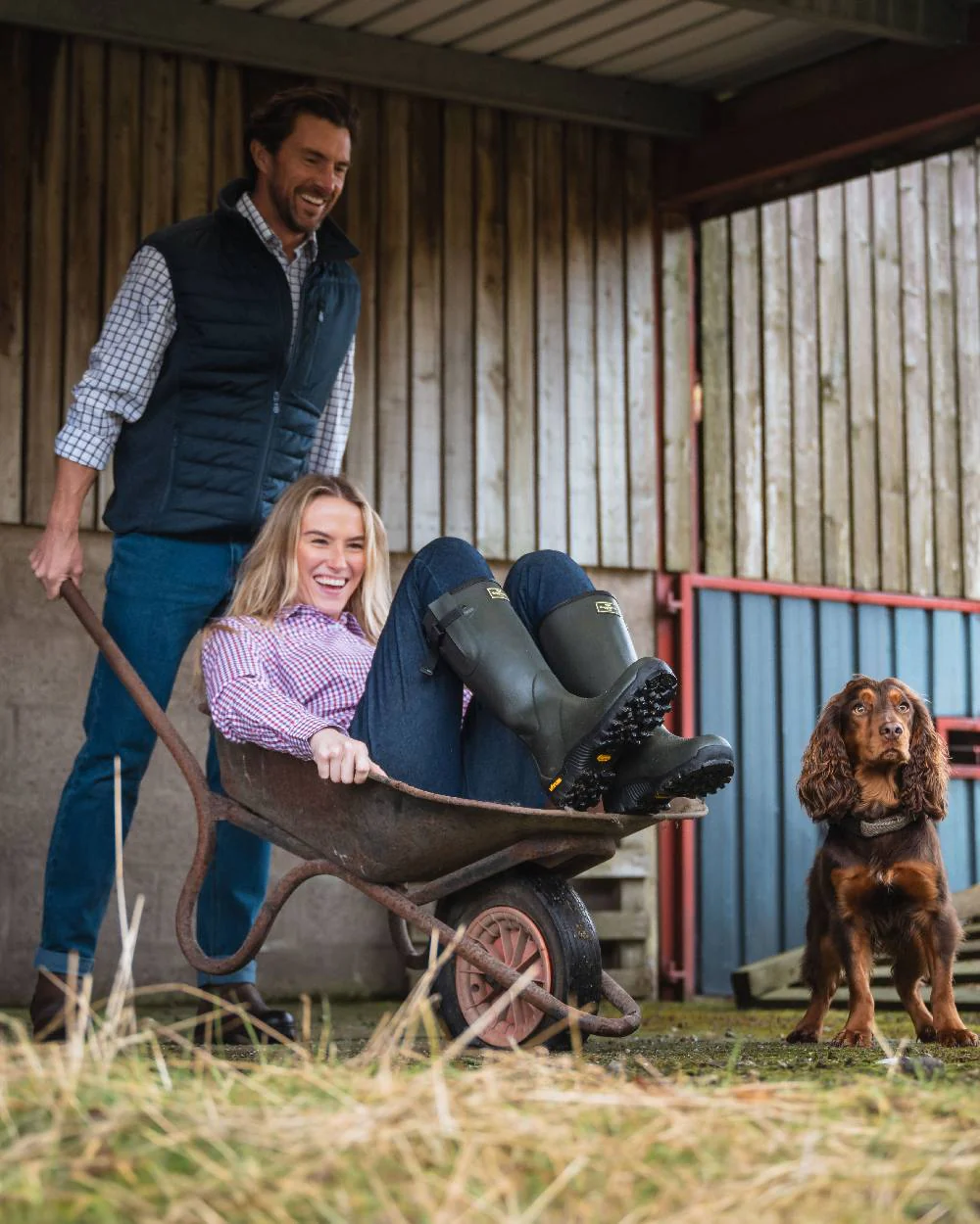 Hoggs of Fife Field Sport Neoprene Lined Wellingtons - Image 6