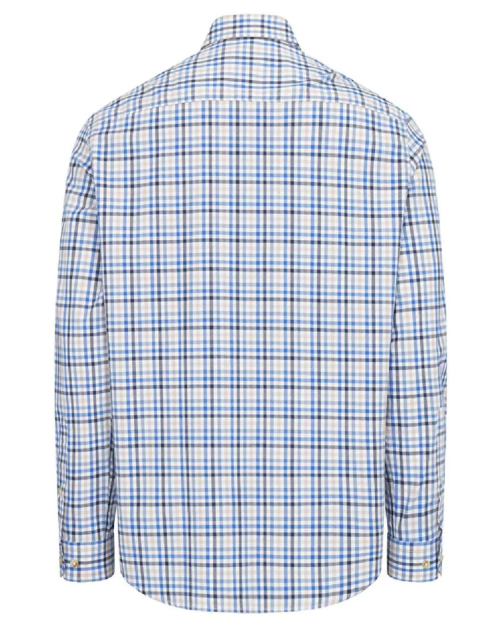 Hoggs of Fife Garvock Cotton Twill Herringbone Check Shirt - Image 14