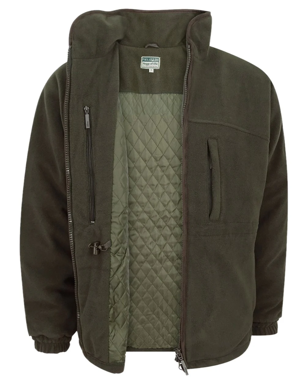 Hoggs of Fife Ghillie II Padded Waterproof Fleece Jacket - Image 3
