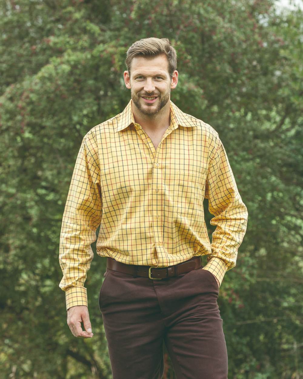 Hoggs of Fife Governor Tattersall Shirt - Image 3
