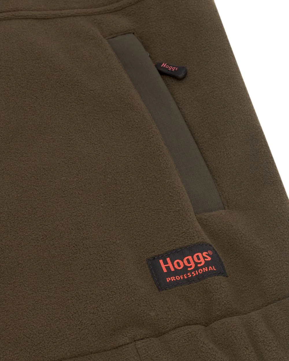Hoggs of Fife Green King II 1/4 Zip Bonded Fleece - Image 6