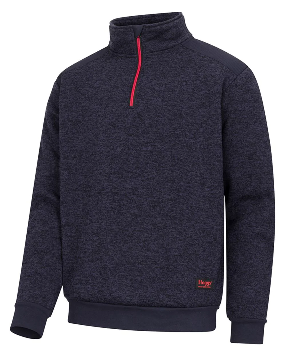 Hoggs of Fife Green King II Quarter Zip Knit Fleece - Image 6