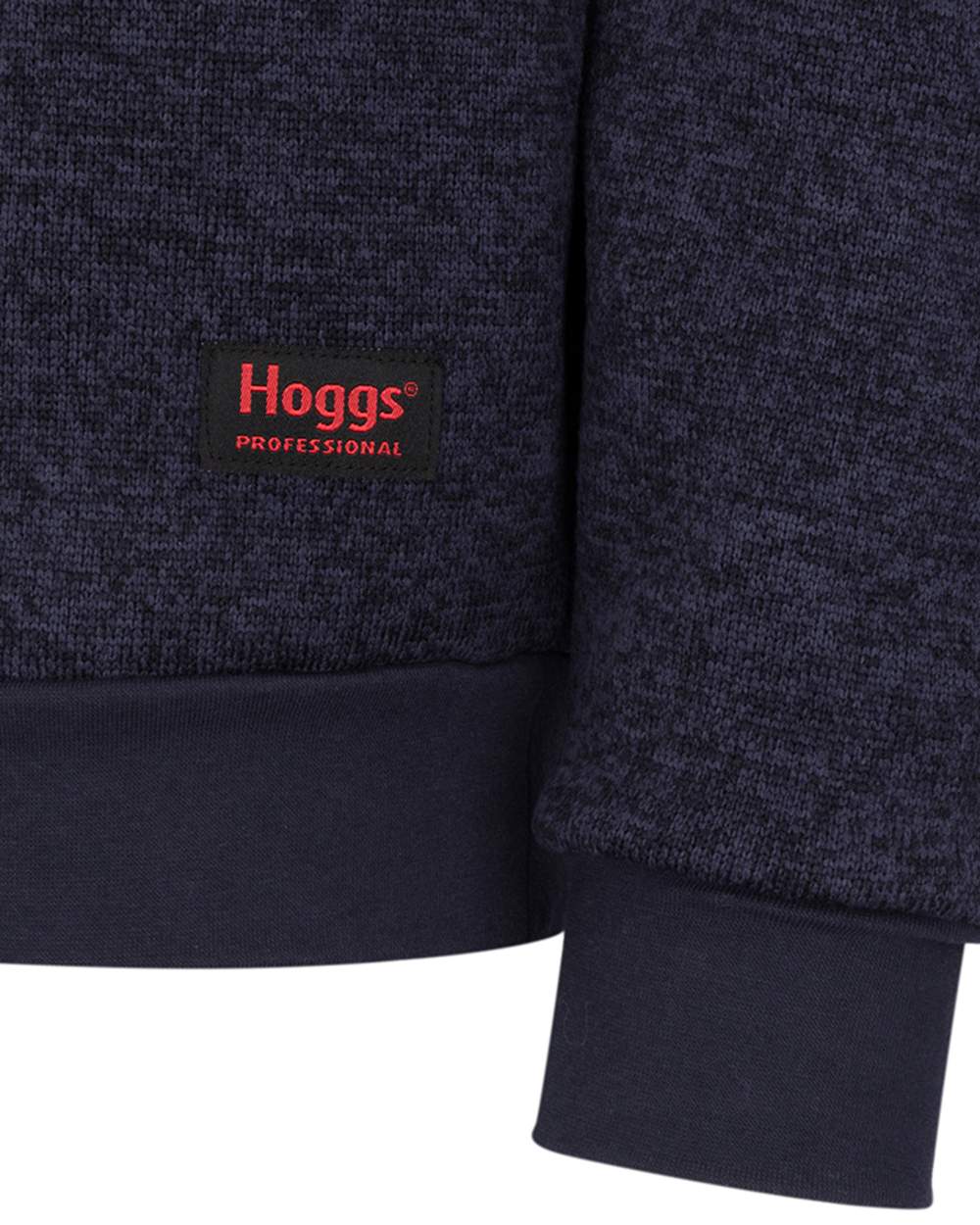 Hoggs of Fife Green King II Quarter Zip Knit Fleece - Image 9