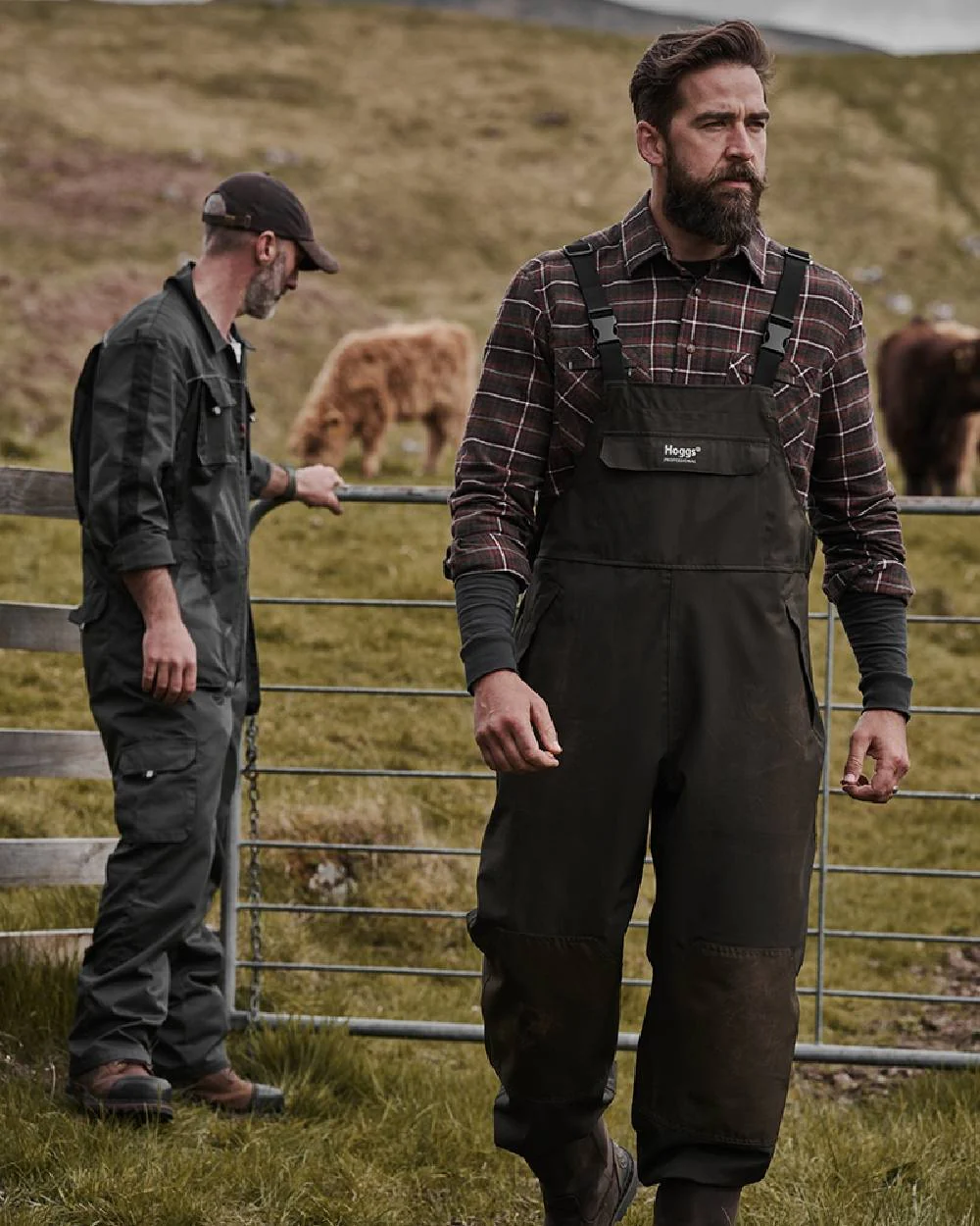 Hoggs of Fife Green King II Waterproof Bib & Brace - Image 2