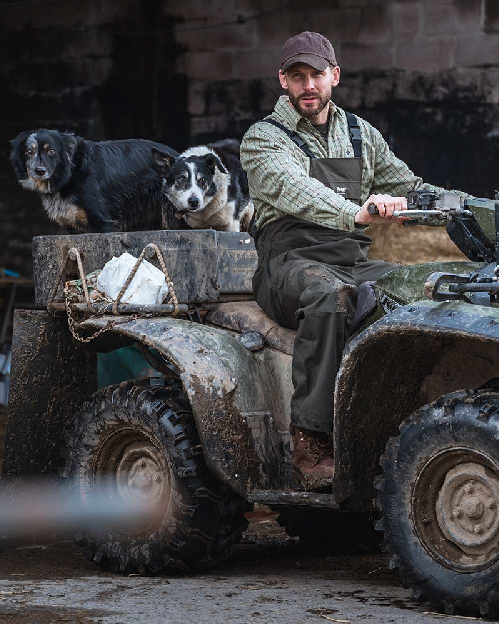 Hoggs of Fife Green King II Waterproof Bib & Brace - Image 7
