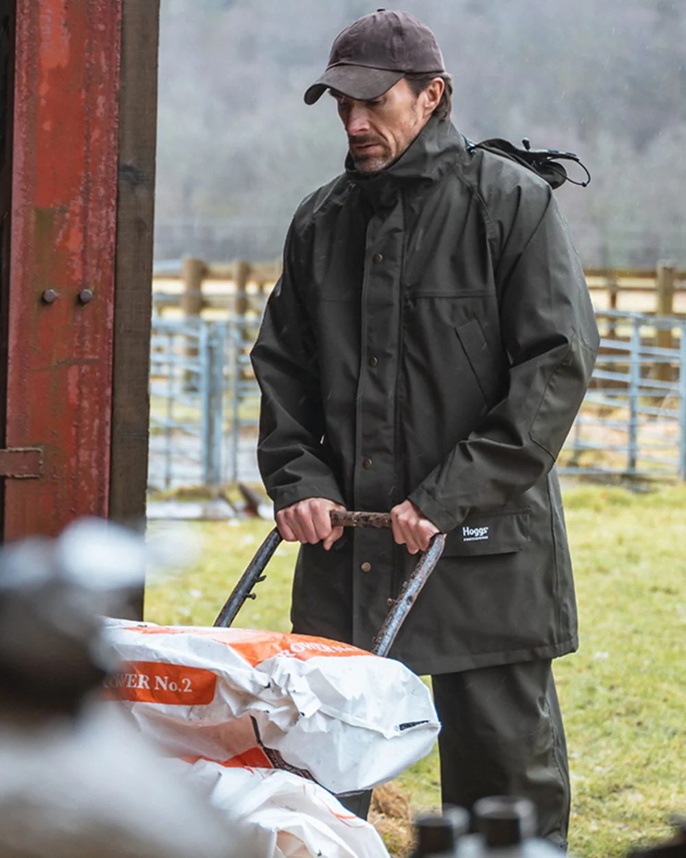 Hoggs of Fife Green King II Waterproof Jacket - Image 3