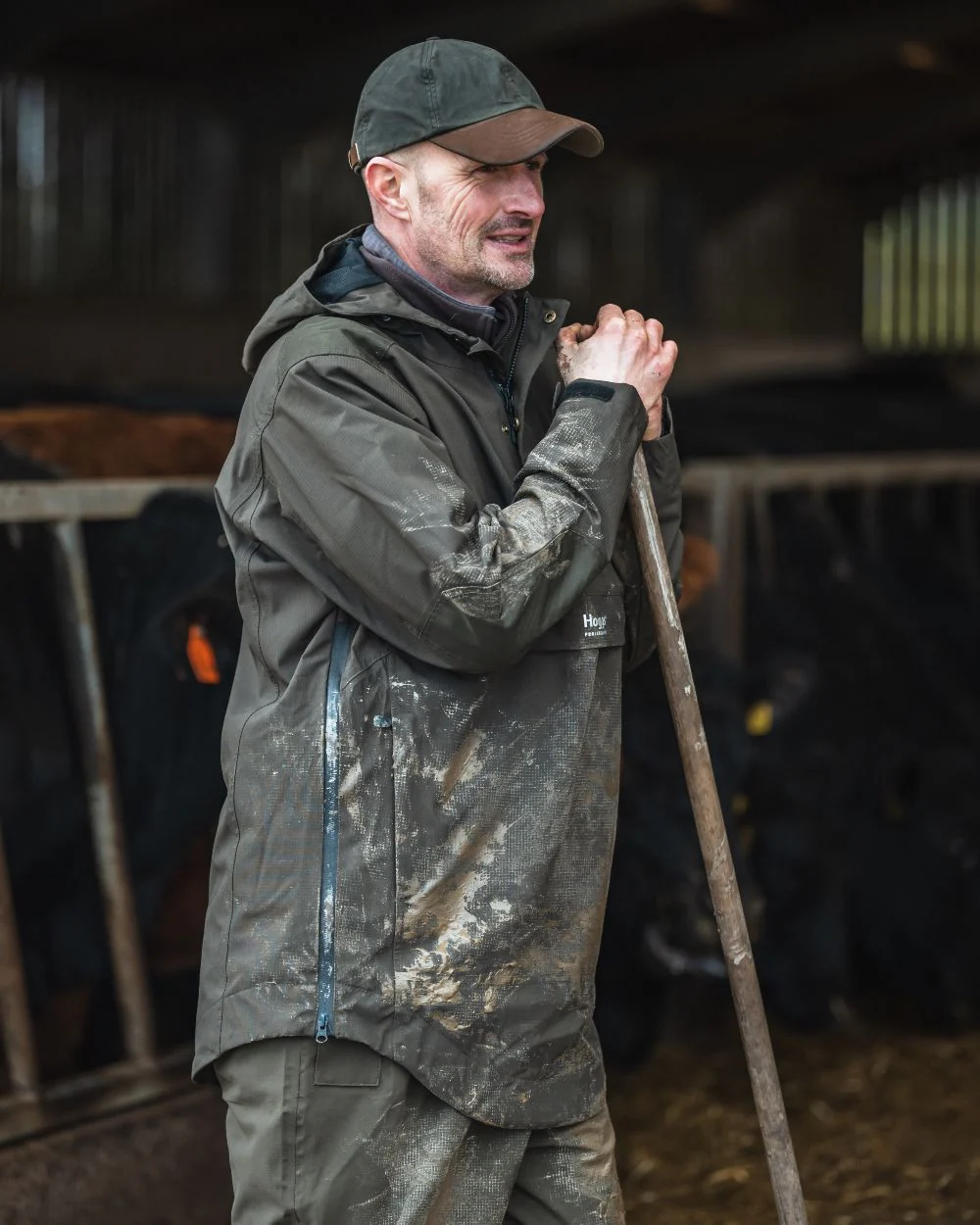 Hoggs of Fife Green King II Waterproof Smock - Image 2