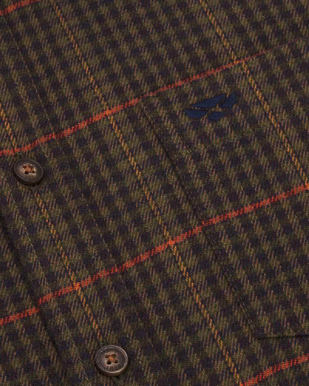 Hoggs of Fife Harris Cotton Twill Check Shirt - Image 5