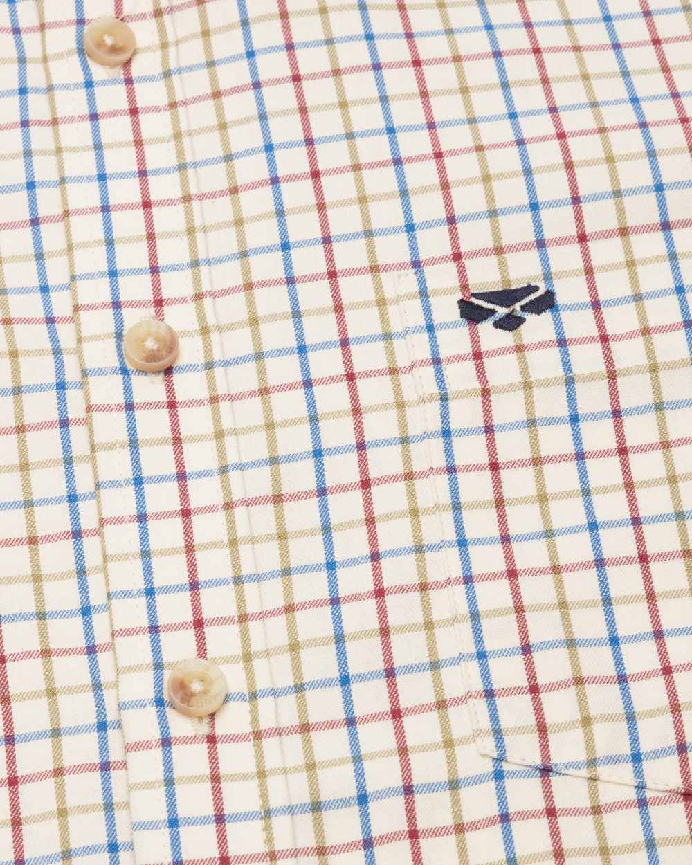 Hoggs of Fife Inverness Pure Cotton Tattersall Shirt - Image 11