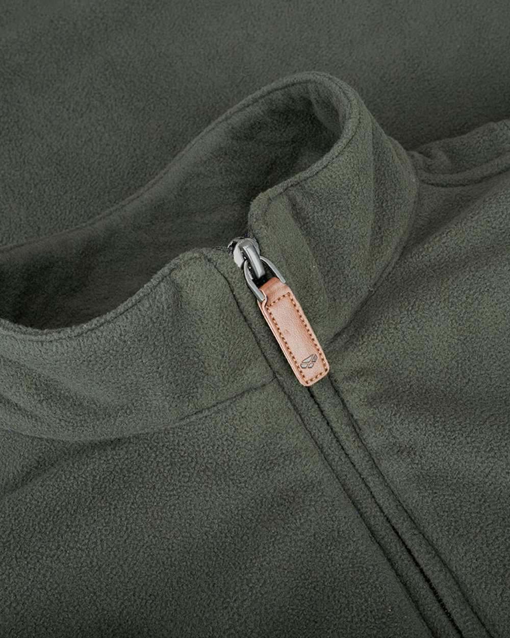 Hoggs of Fife Islander 1/4 Zip Micro Fleece Shirt - Image 12