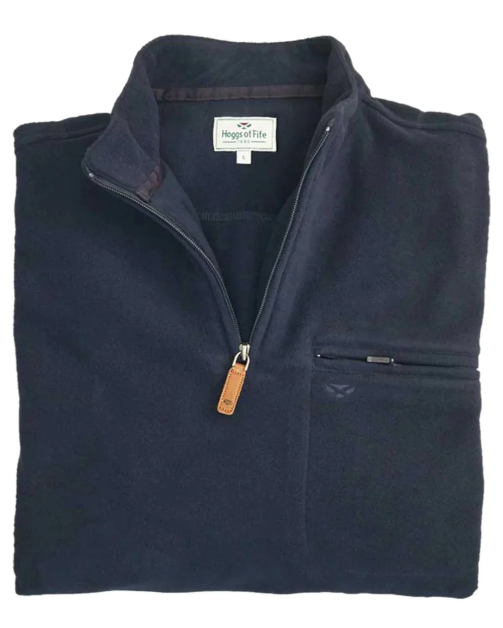 Hoggs of Fife Islander 1/4 Zip Micro Fleece Shirt - Image 18