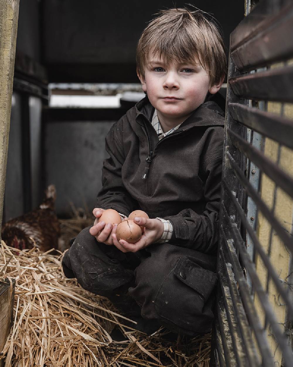 Hoggs of Fife Junior Struther Waterproof Smock - Image 5