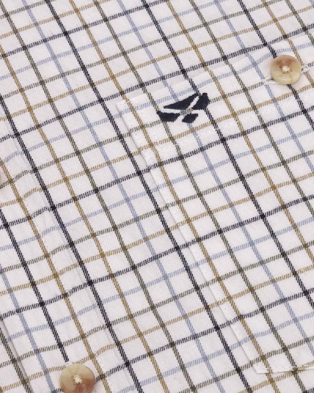 Hoggs of Fife Kessock Tattersall Short Sleeved Shirt - Image 4