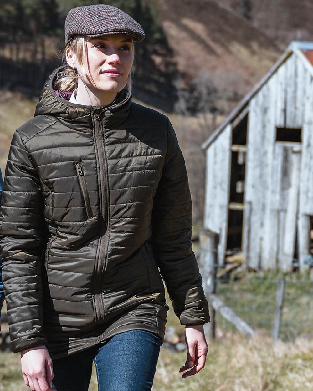 Hoggs of Fife Kingston Ladies Hooded Jacket - Image 2