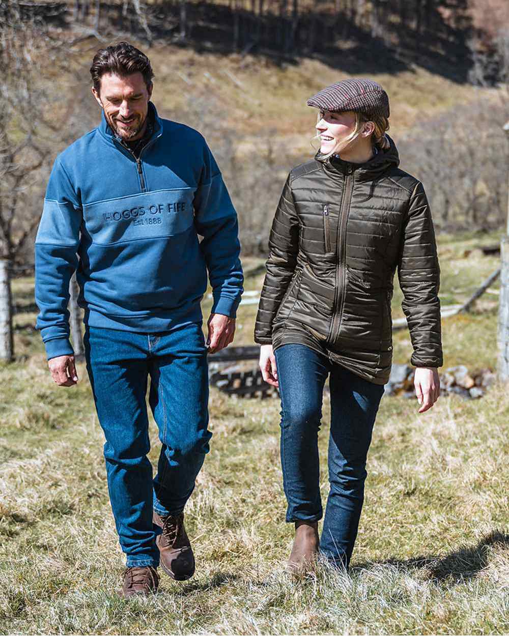 Hoggs of Fife Kingston Ladies Hooded Jacket - Image 4