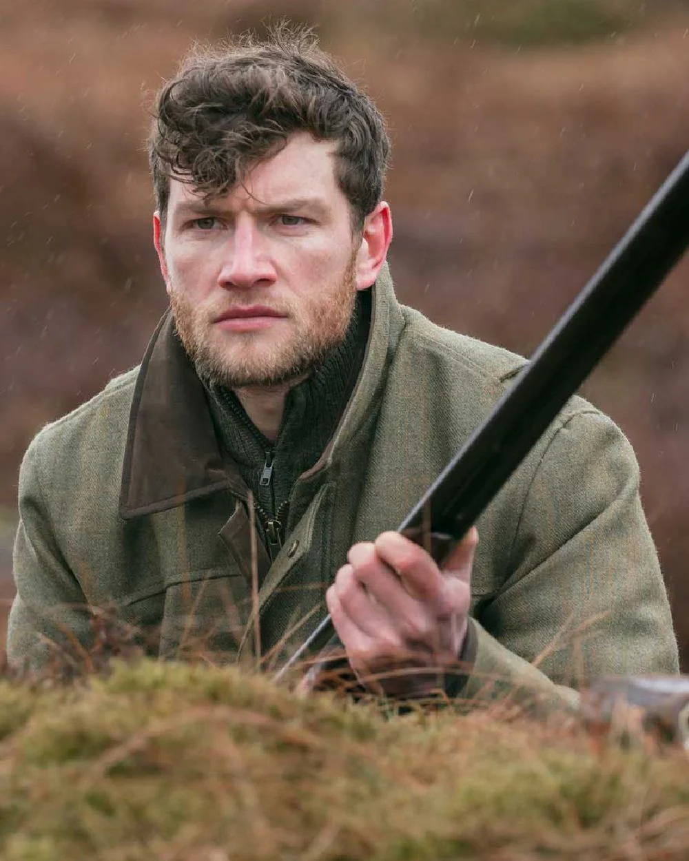 Hoggs of Fife Kinloch Technical Tweed Field Coat - Image 4