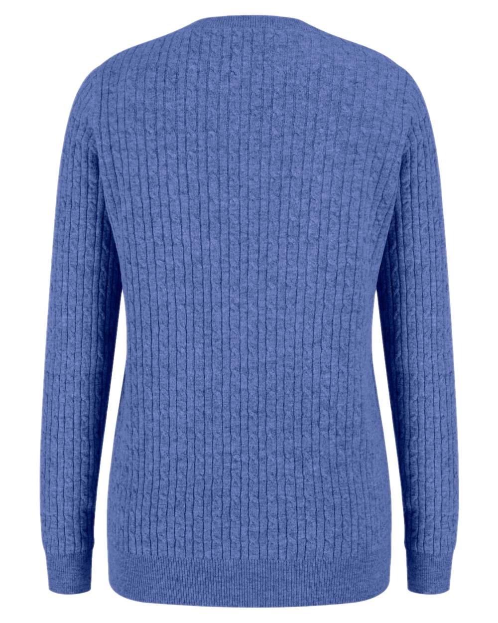 Hoggs of Fife Lauder Ladies Cable Pullover - Image 15