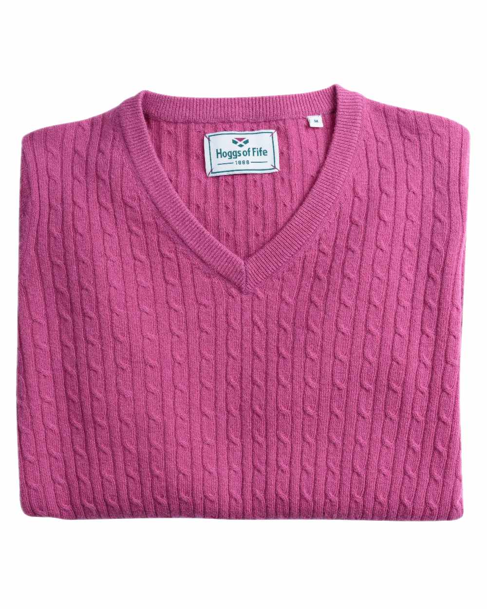 Hoggs of Fife Lauder Ladies Cable Pullover - Image 3