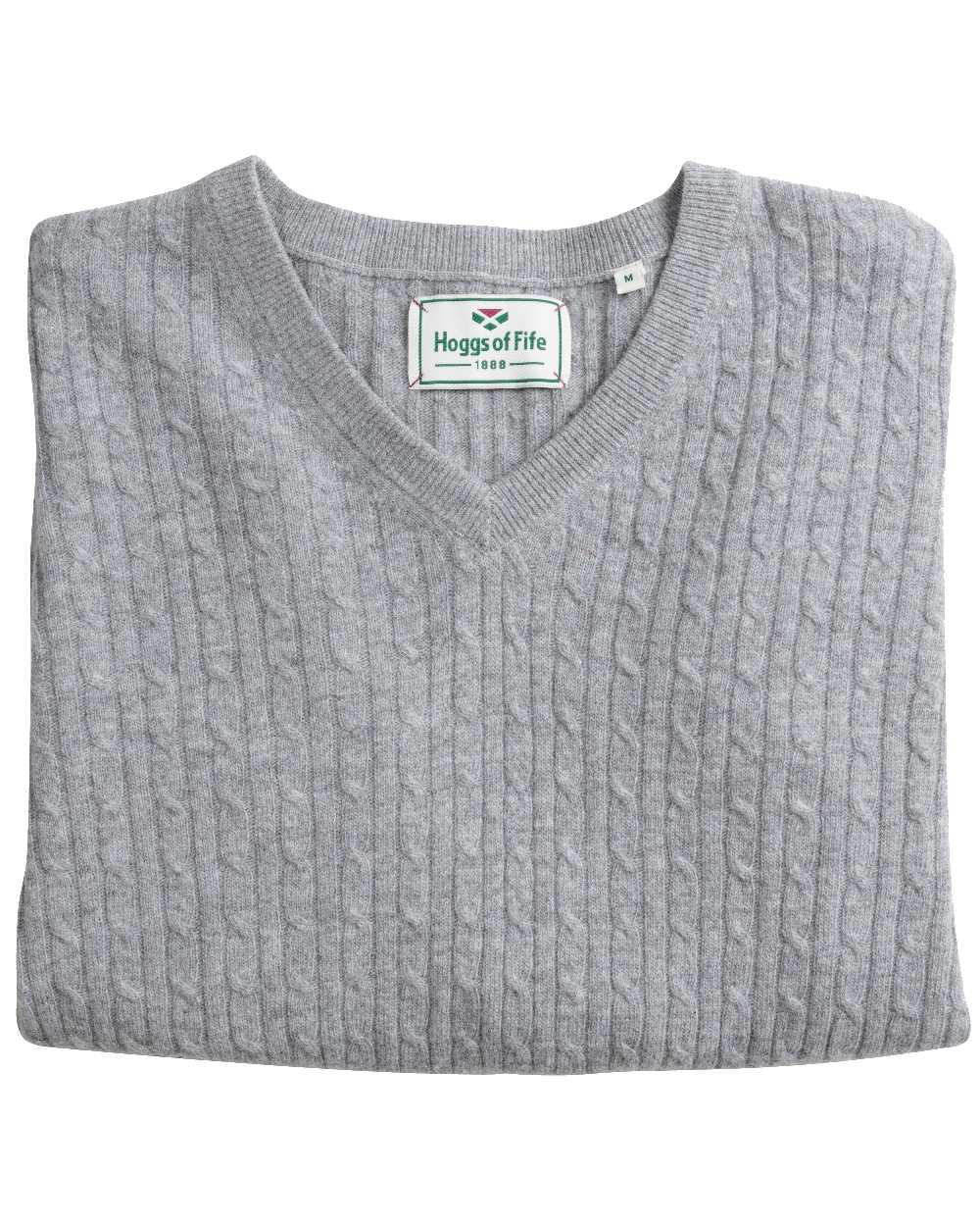 Hoggs of Fife Lauder Ladies Cable Pullover - Image 6