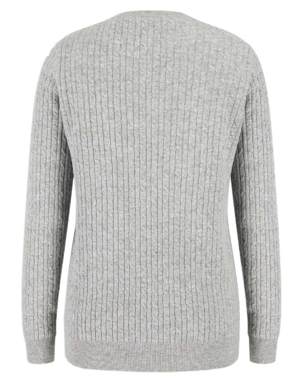 Hoggs of Fife Lauder Ladies Cable Pullover - Image 7