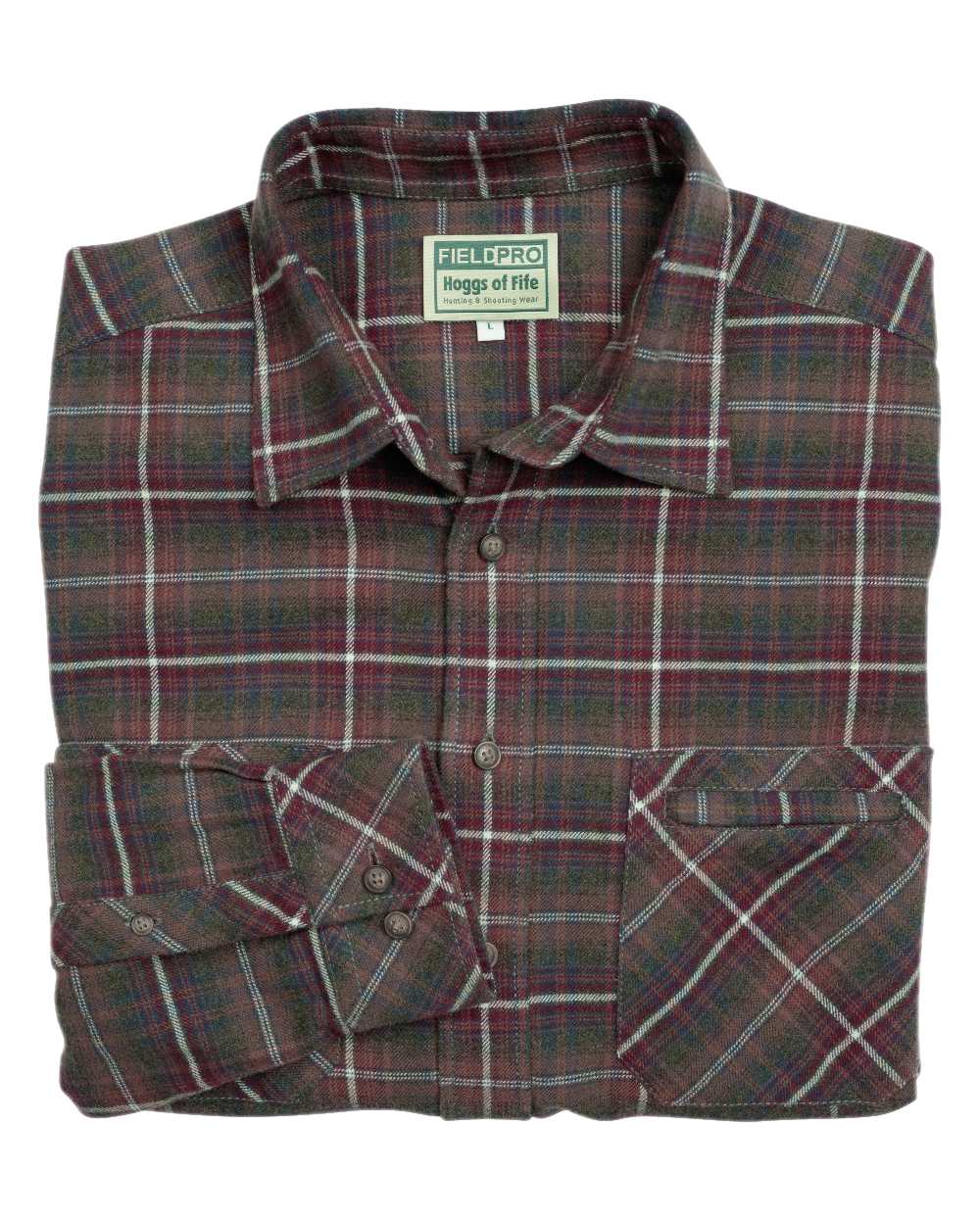 Hoggs of Fife Luxury Cotton Hunting Shirt - Image 17
