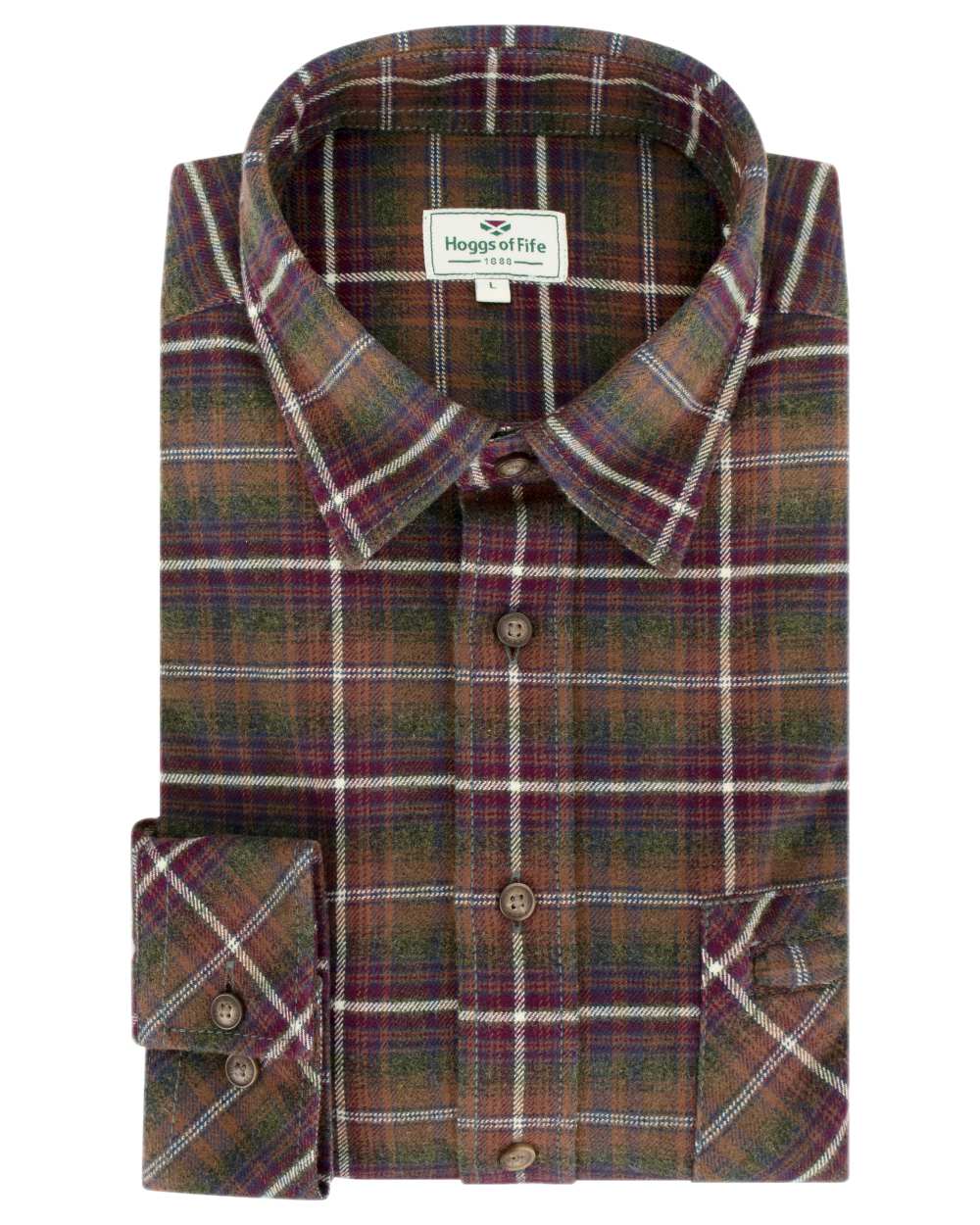Hoggs of Fife Luxury Cotton Hunting Shirt - Image 18