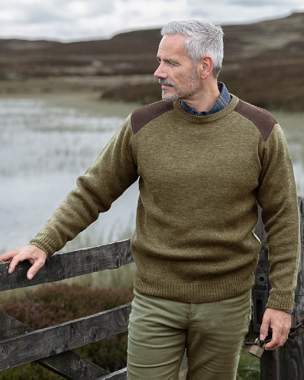 Hoggs of Fife Melrose II Crew Pullover - Image 2