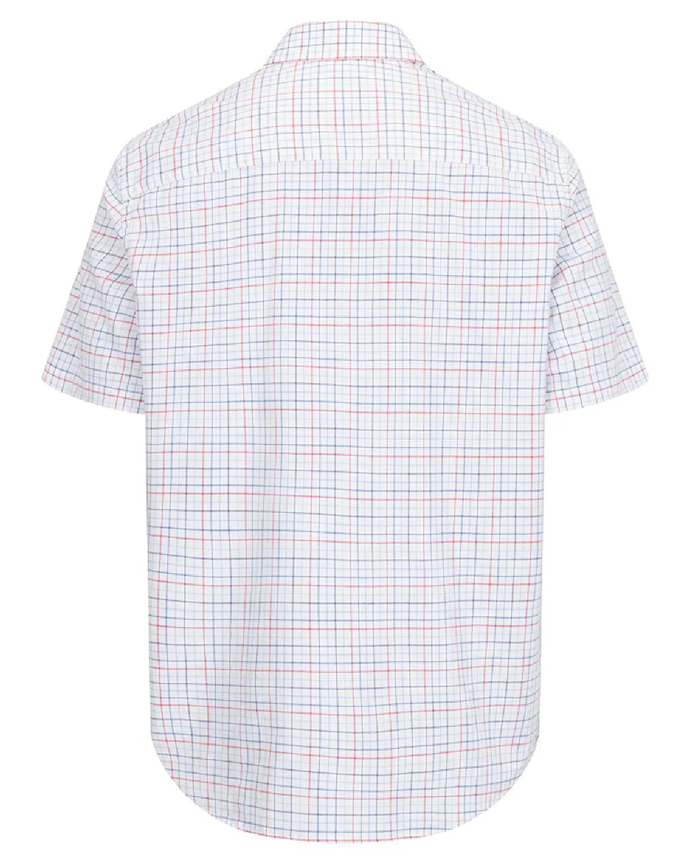 Hoggs of Fife Mens Callum Short Sleeve Tattersall Shirt - Image 6