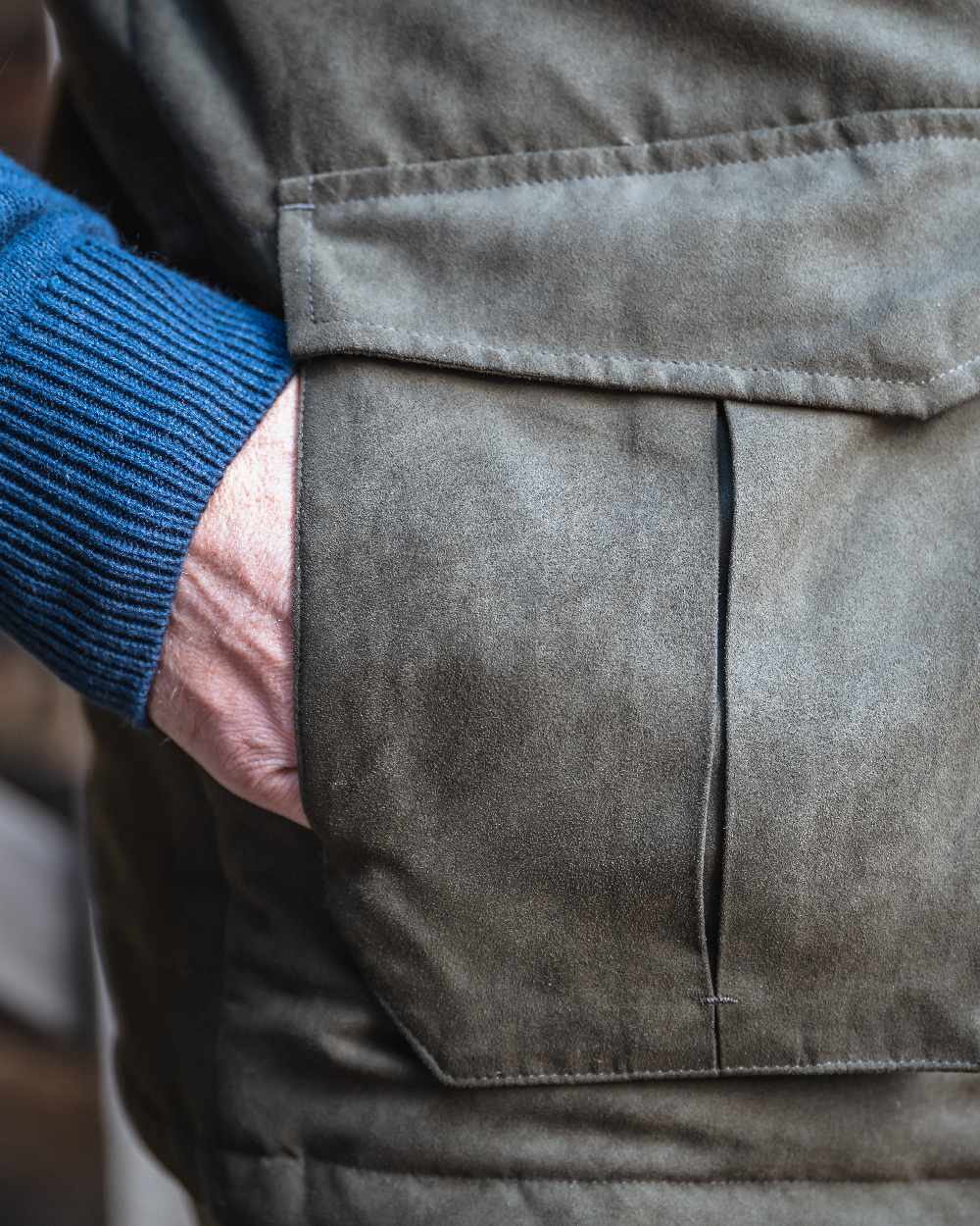Hoggs of Fife Glenbervie Quilted Gilet - Image 8