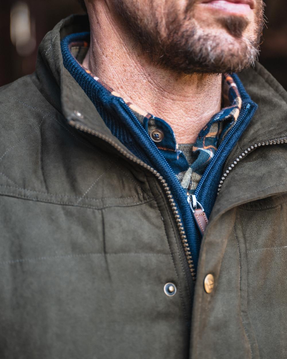 Hoggs of Fife Glenbervie Quilted Gilet - Image 9