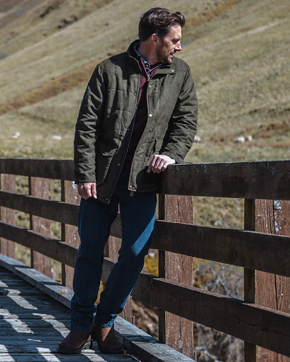 Hoggs of Fife Glenesk Quilted Jacket - Image 5