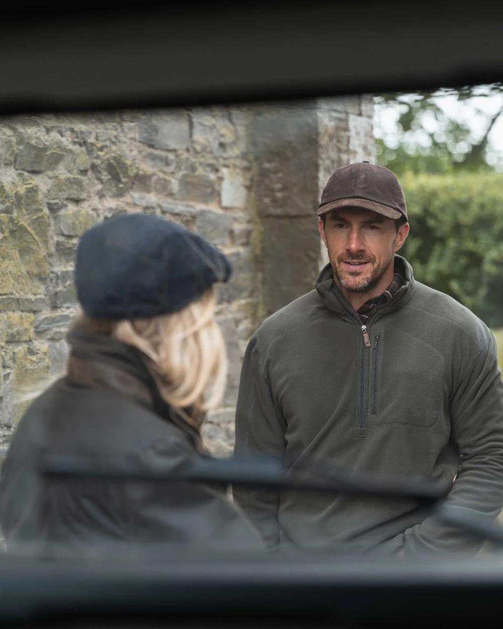 Hoggs of Fife Islander Techpro Quarter Zip Shirt - Image 4