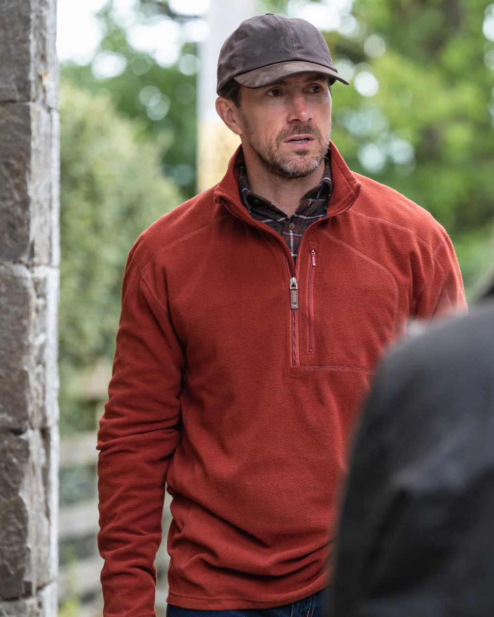 Hoggs of Fife Islander Techpro Quarter Zip Shirt - Image 8