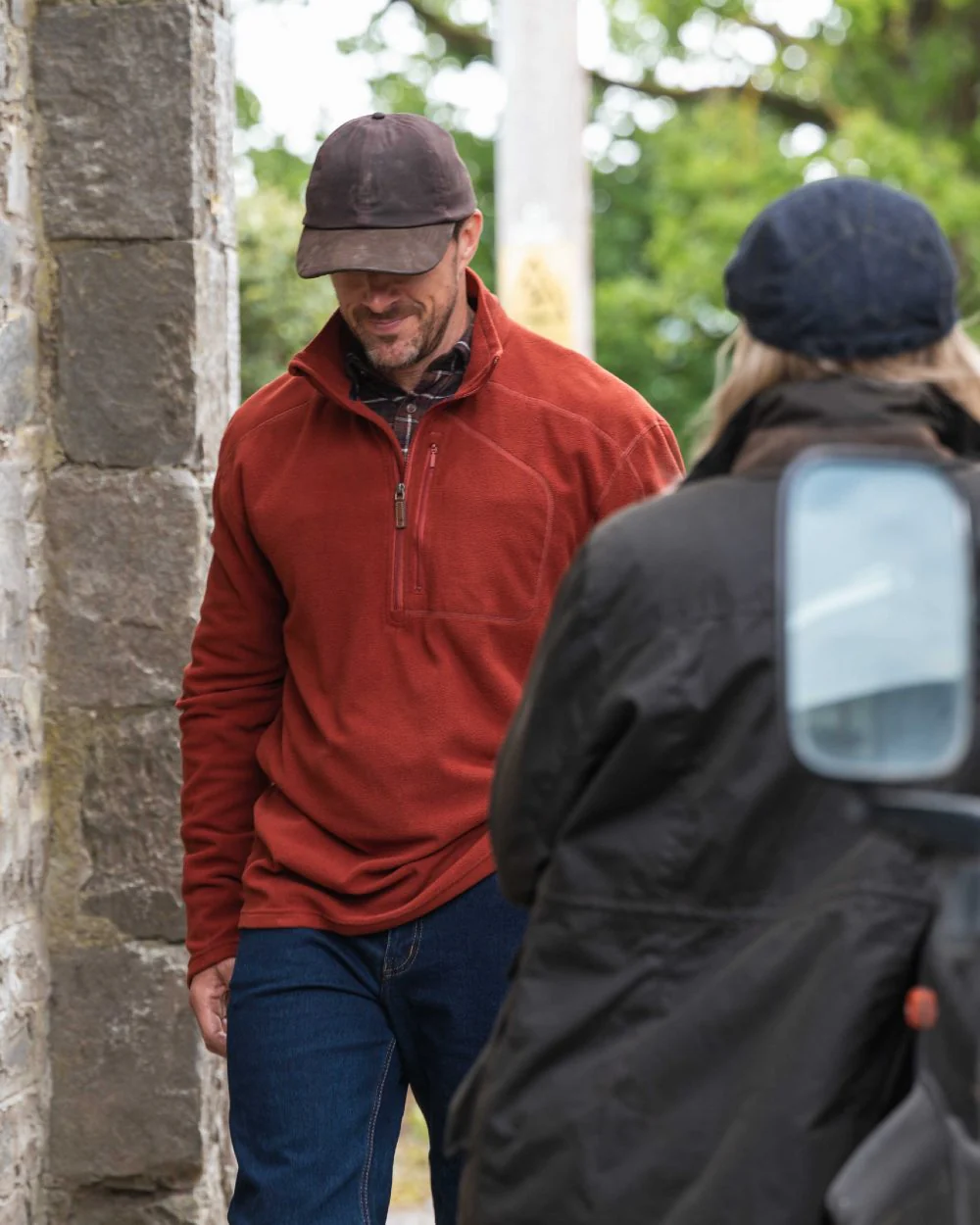 Hoggs of Fife Islander Techpro Quarter Zip Shirt - Image 9