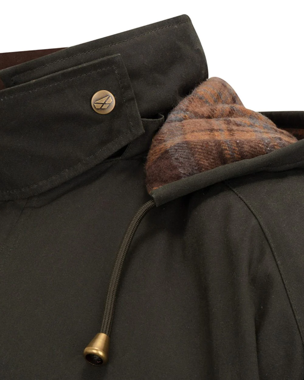 Hoggs of Fife Mens Kelso Waterproof Wax Jacket - Image 6