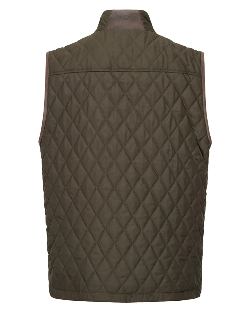 Hoggs of Fife Mens Lindores Quilted Gilet - Image 5