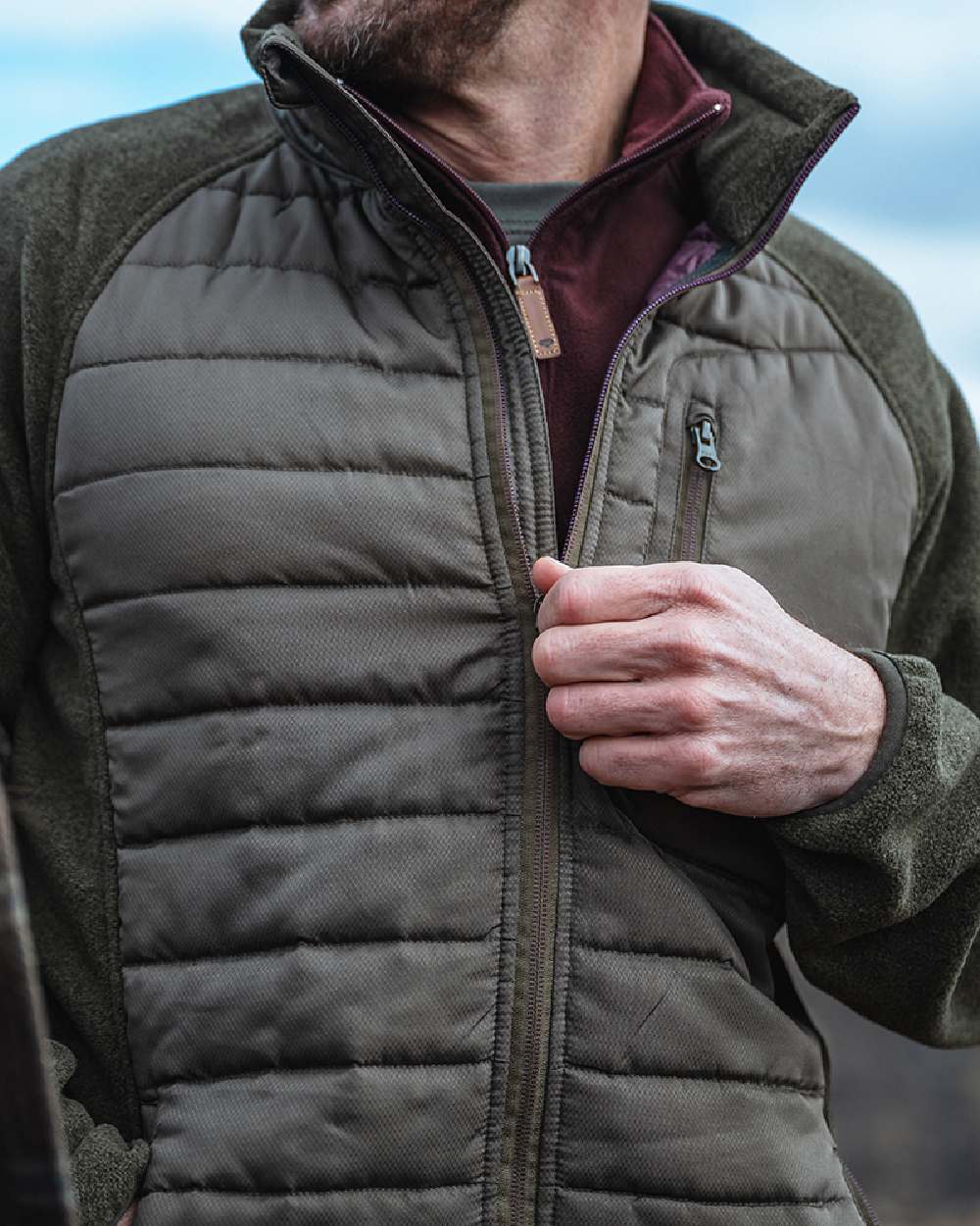 Hoggs of Fife Melville Hybrid Jacket - Image 6