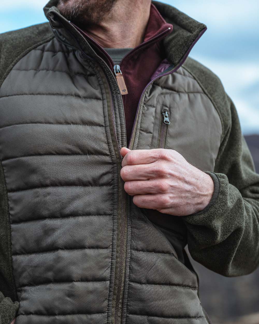 Hoggs of Fife Melville Hybrid Jacket - Image 9