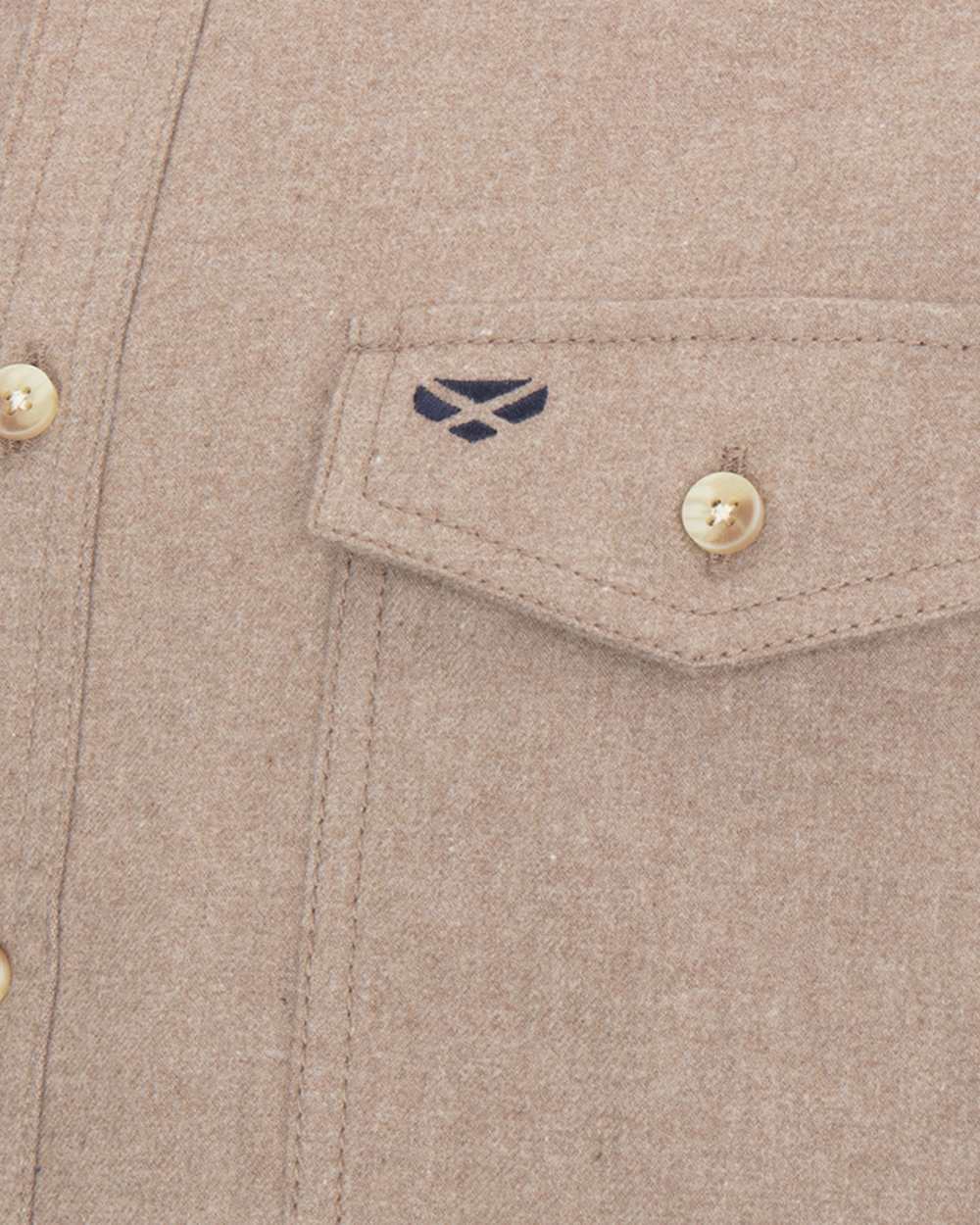 Hoggs of Fife Mens Moy Moleskin Shirt - Image 5