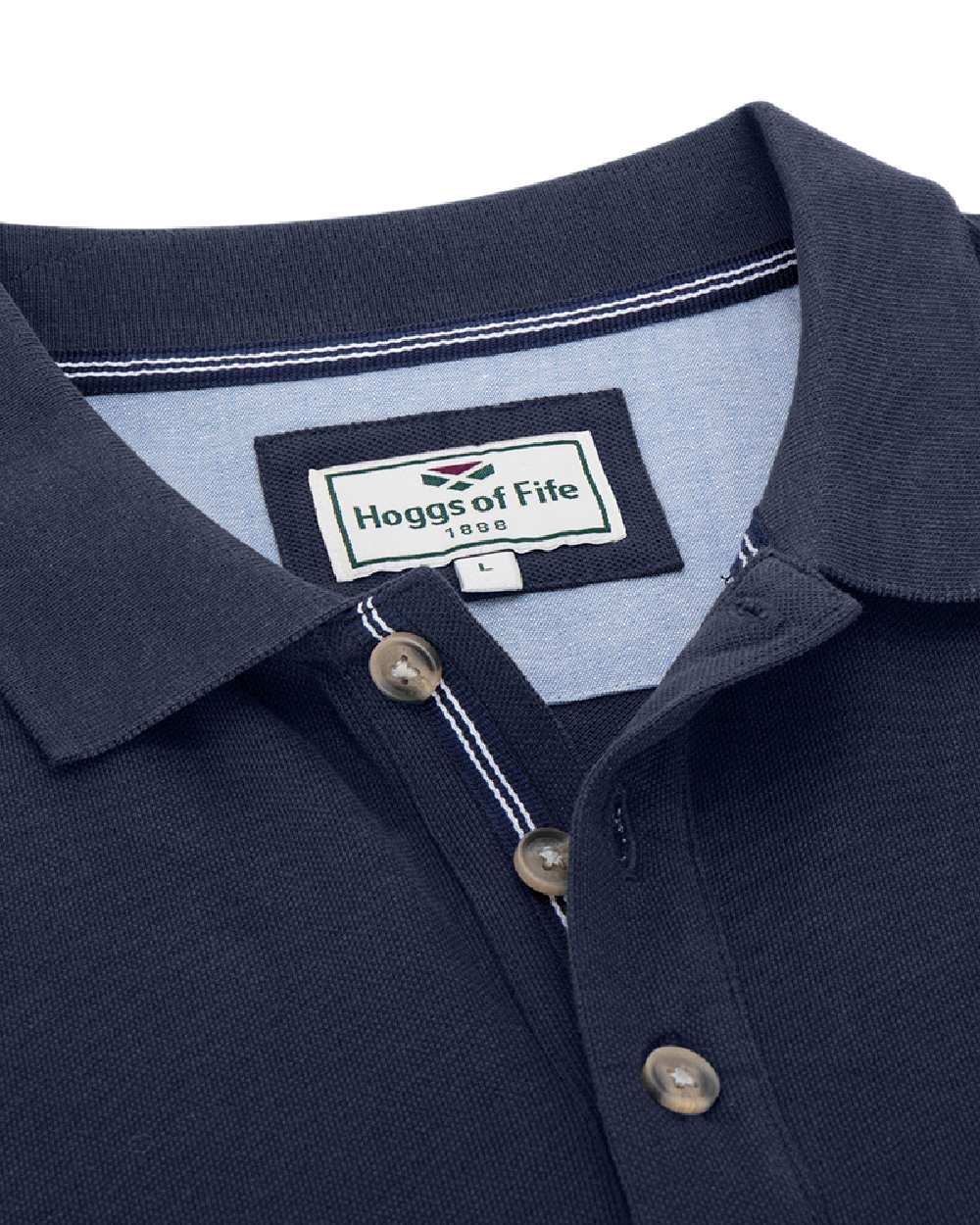 Hoggs of Fife Newton Pique Polo Shirt - Image 2