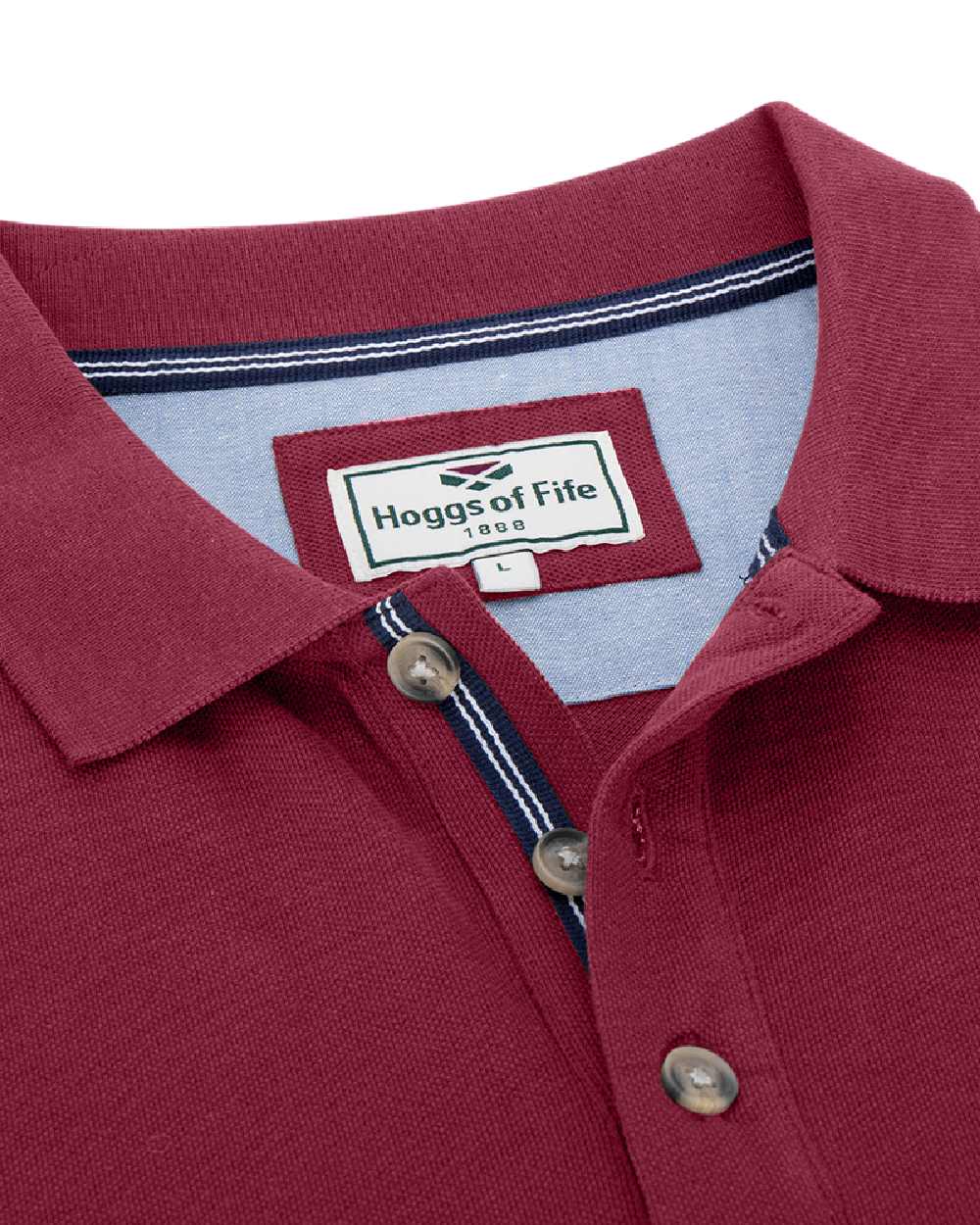 Hoggs of Fife Newton Pique Polo Shirt - Image 4