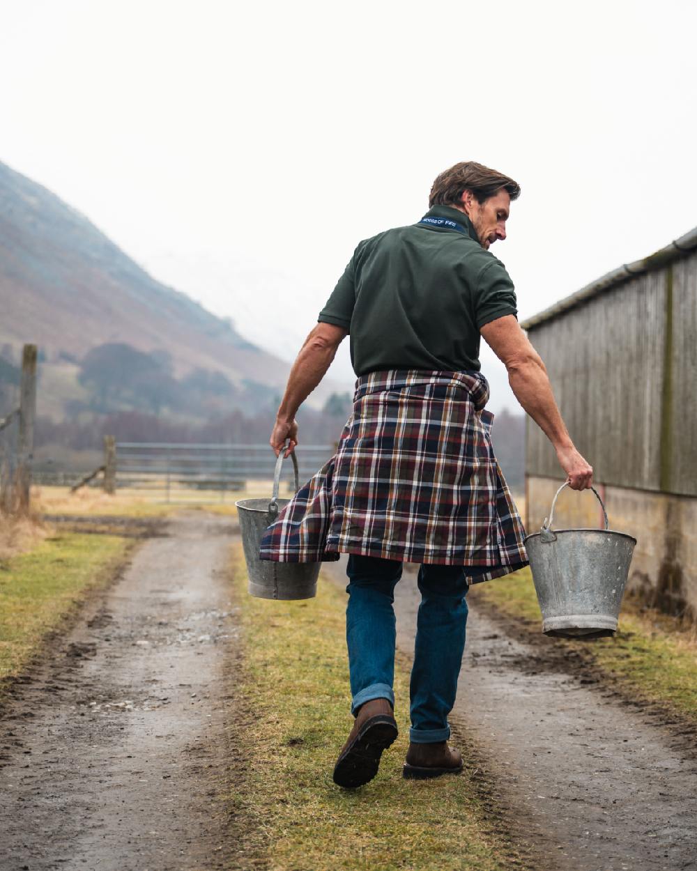Hoggs of Fife Newton Pique Polo Shirt - Image 9
