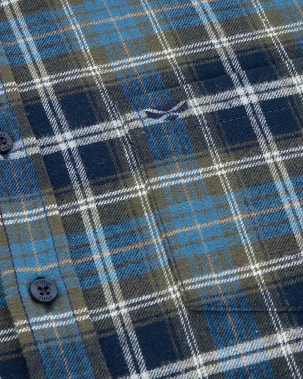 Hoggs of Fife Mens Pitcairn Flannel Check Shirt - Image 11